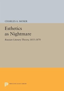 Esthetics as Nightmare (eBook, PDF) - Moser, Charles A.