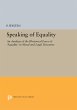 Speaking of Equality (eBook, PDF) - Bild 1