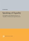 Speaking of Equality (eBook, PDF)