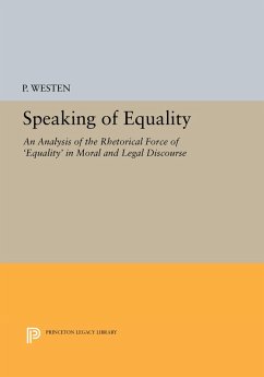 Speaking of Equality (eBook, PDF) - Westen, P.