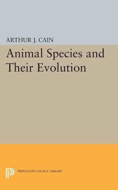 Animal Species and Their Evolution (eBook, PDF) - Cain, A. J.
