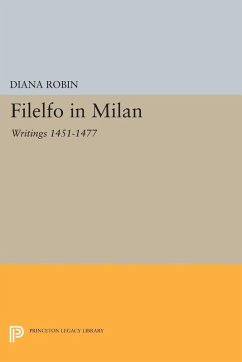 Cover Filelfo in Milan (eBook, PDF)