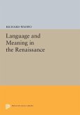 Language and Meaning in the Renaissance (eBook, PDF)