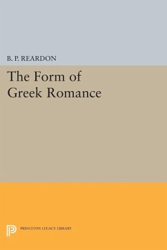 Cover The Form of Greek Romance (eBook, PDF)