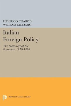 Italian Foreign Policy (eBook, PDF) - Chabod, Federico