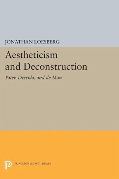 Cover Aestheticism and Deconstruction (eBook, PDF)
