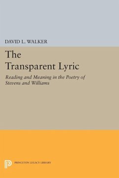 Cover The Transparent Lyric (eBook, PDF)