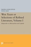 Wen Xuan or Selections of Refined Literature, Volume I (eBook, PDF)