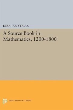 A Source Book in Mathematics, 1200-1800 (eBook, PDF) - Struik, Dirk Jan