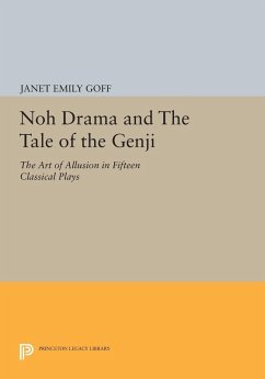 Noh Drama and The Tale of the Genji (eBook, PDF) - Goff, Janet