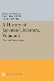 A History of Japanese Literature, Volume 3 (eBook, PDF)