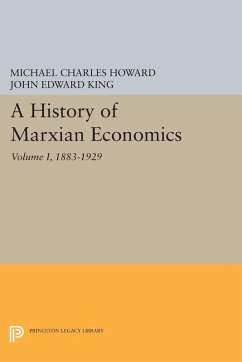 Cover History of Marxian Economics, Volume I (eBook, PDF)