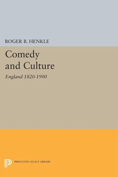 Comedy and Culture (eBook, PDF) - Henkle, Roger B.