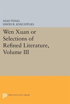 Cover Wen Xuan or Selections of Refined Literature, Volume III (eBook, PDF)