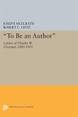 &quote;To Be an Author&quote; (eBook, PDF)