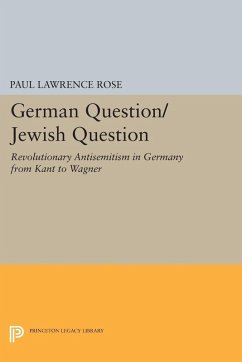 Cover German Question/Jewish Question (eBook, PDF)