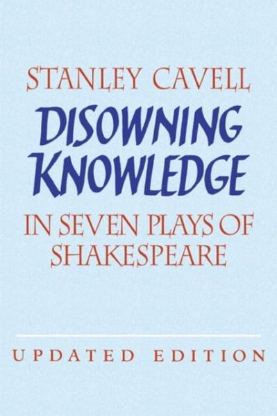 Disowning Knowledge (eBook, PDF)