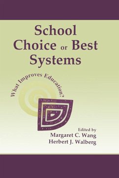 Cover School Choice Or Best Systems (eBook, ePUB)