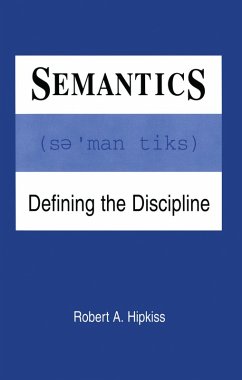 Semantics (eBook, PDF) - Hipkiss, Robert A.
