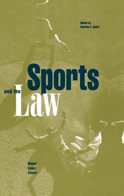 Sports and the Law (eBook, ePUB)