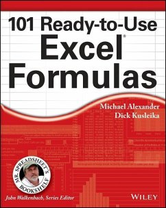 101 Ready-to-Use Excel Formulas (eBook, PDF) - Alexander, Michael; Kusleika, Richard