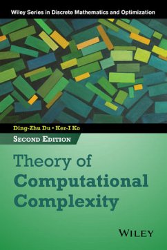 Theory of Computational Complexity (eBook, ePUB) - Du, Ding-Zhu; Ko, Ker-I