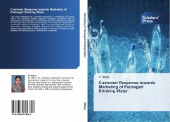 Customer Response towards Marketing of Packaged Drinking Water - Nithya, R.