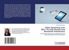 Video Streaming over 802.11b with Human and Bluetooth Interference - Eudon, Karma Kelzang