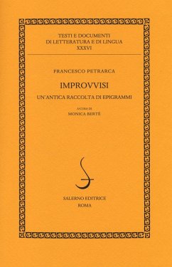 Cover Improvvisi. Un'antica raccolta di epigrammi. Testo latino a fronte