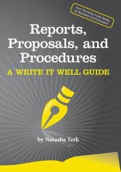 Reports, Proposals, and Procedures - Terk, Natasha