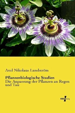 Pflanzenbiologische Studien - Lundström, Axel Nikolaus