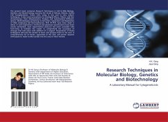 Research Techniques in Molecular Biology, Genetics and Biotechnology