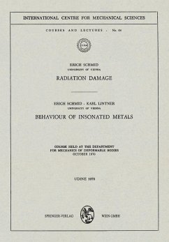 Radiation Damage. Behaviour of Insonated Metals