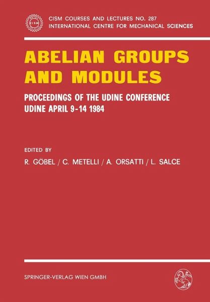 Abelian Groups and Modules Abelian Groups and Modules