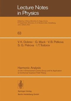 Harmonic Analysis - Dobrev, V. K.;Mack, G.;Petkova, V. B.