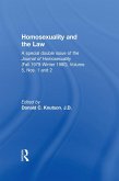 Homosexuality and the Law (eBook, ePUB)