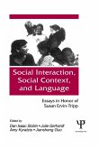 Social interaction, Social Context, and Language (eBook, PDF)