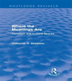 Cover Where the Meanings Are (Routledge Revivals) (eBook, PDF)