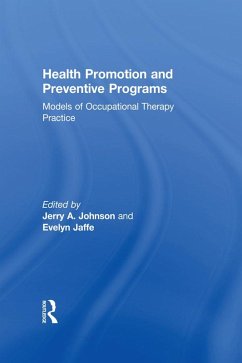 Health Promotion and Preventive Programs (eBook, ePUB) - Jaffe, Evelyn; Johnson, Jerry A