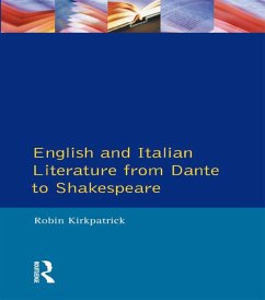 Cover English and Italian Literature From Dante to Shakespeare (eBook, ePUB)