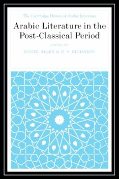 Cover Arabic Literature in the Post-Classical Period (eBook, PDF)