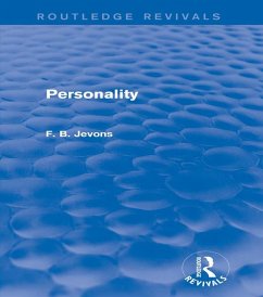 Personality (Routledge Revivals) (eBook, PDF) - Jevons, F. B.