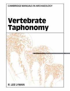 Vertebrate Taphonomy (eBook, PDF) - Lyman, R. Lee