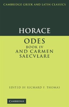 Horace: Odes IV and Carmen Saeculare (eBook, PDF) - Horace