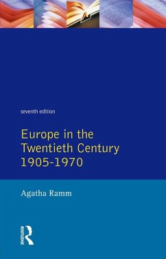 Grant and Temperley's Europe in the Twentieth Century 1905-1970 (eBook, PDF) - Grant, Arthur James; Temperley, H. W. V.; Ramm, Agatha