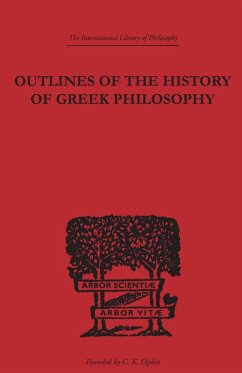 Outlines of the History of Greek Philosophy (eBook, ePUB) - Zeller, Eduard