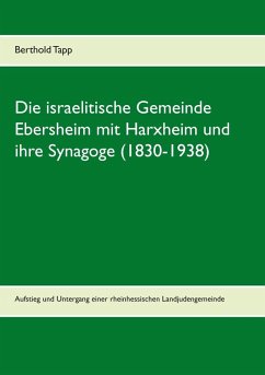 Cover Die israelitische Gemeinde Ebersheim mit Harxheim und ihre Synagoge (1830-1938) (eBook, ePUB)