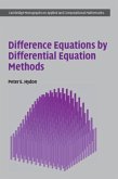 Difference Equations by Differential Equation Methods (eBook, PDF)