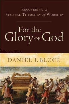 Cover For the Glory of God (eBook, ePUB)