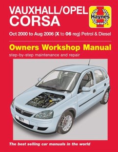 Vauxhall/Opel Corsa Petrol & Diesel (Oct 00 - Aug 06) Haynes Repair Manual - Haynes Publishing